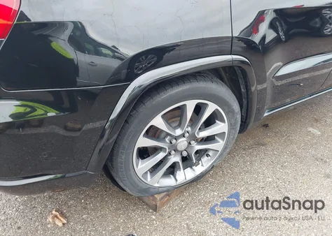 2017 Jeep Grand Cherokee Overland z USA, uszkodzony, nr VIN 1C4RJFCG5HC904470